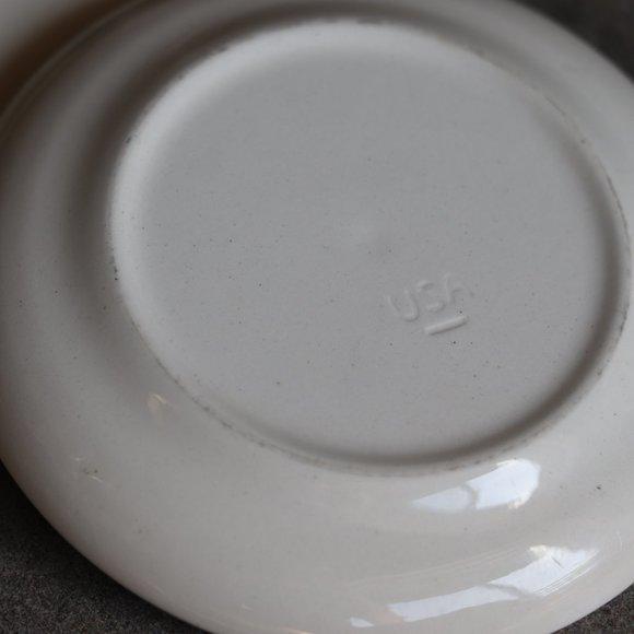 1960s Vintage Mod Bullseye Sun Pattern Plates - Set of 3 | Chairish