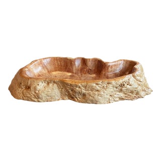 Burlwood Tray For Sale