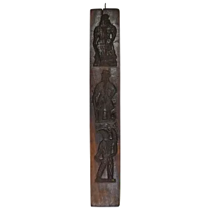 Double Sided Wooden Gingerbread Mold