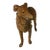Vintage Bronze Metal Dog Figurine Borzoi Saluki Greyhound Statue 4 Inch For Sale
