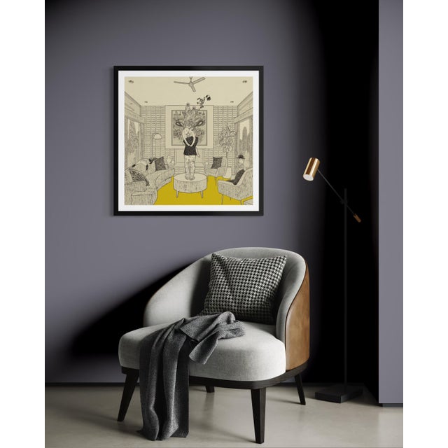 Carry You by Steve Moors, 31"x31" Framed For Sale - Image 10 of 10