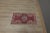 1970s Turkish Anatolian Traditional Red Oushak Doormat Small Rug For Sale - Image 4 of 13
