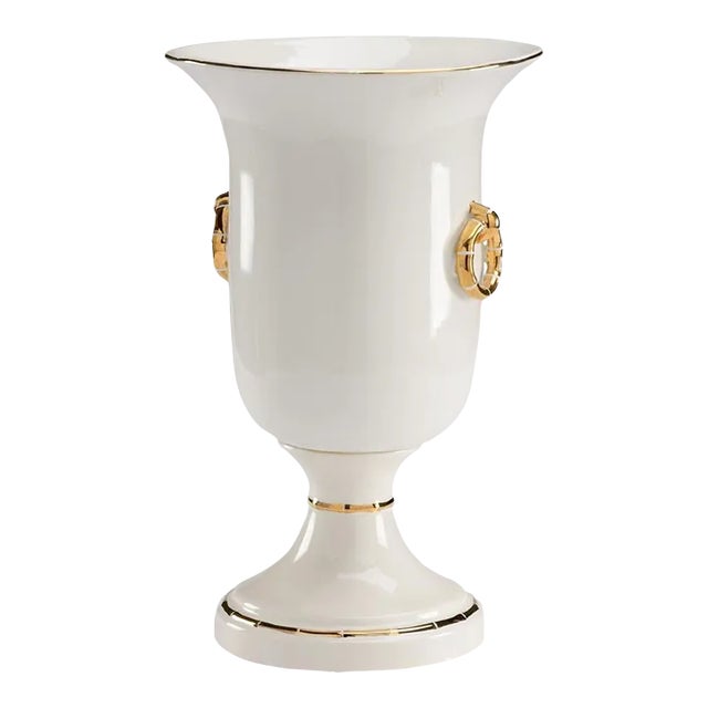 Chelsea House Ring Vase in Gold For Sale