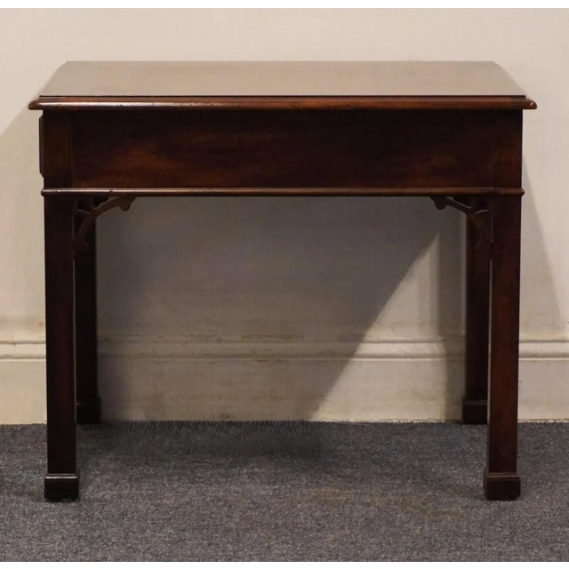 Henredon Furniture Solid Mahogany Traditional Style 21" Accent End Table 1-8704 For Sale - Image 10 of 12