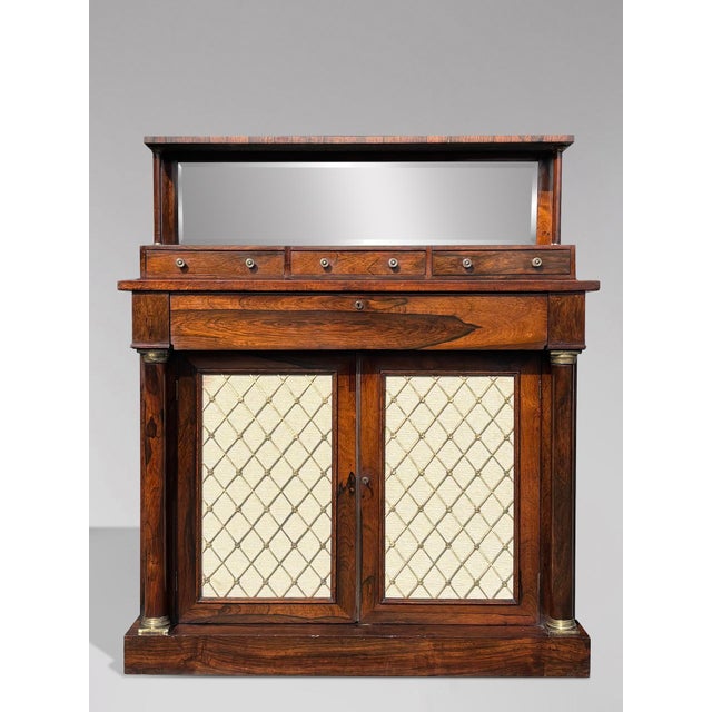 Regency Rosewood Secretaire, 1810s For Sale - Image 11 of 15