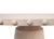 Contemporary Matthew Izzo Home Lucian Round White Oak Dining Table With Studded Edge For Sale - Image 3 of 4