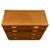 Vintage English Golden Oak Chest of Drawers, 1900s For Sale - Image 3 of 12