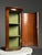 Mahogany corner cabinet / wall cabinet. Early 19th century. Originating from England. Mahogany veneered. Working lock. In...