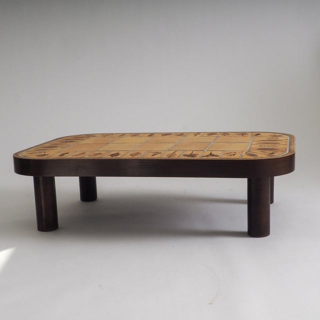 1970s Garrigue Coffee Table by Roger Capron, 1970s For Sale - Image 5 of 17
