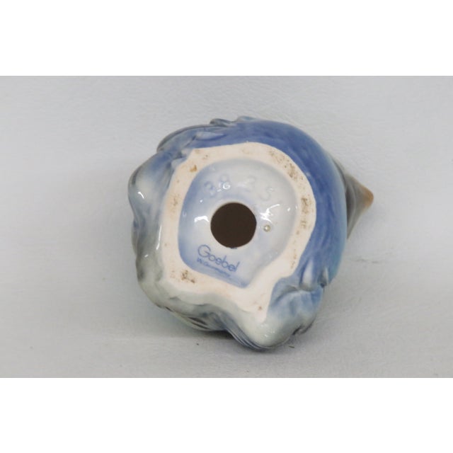 Blue Goebel Germany Baby Blue Bird 38351 Porcelain Figurine 4675b For Sale - Image 8 of 11