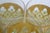 1960s 1960s Mid Century Modern Culver Valencia 22k Gold Green Lattice Highball Glasses - 7 pcs For Sale - Image 5 of 12