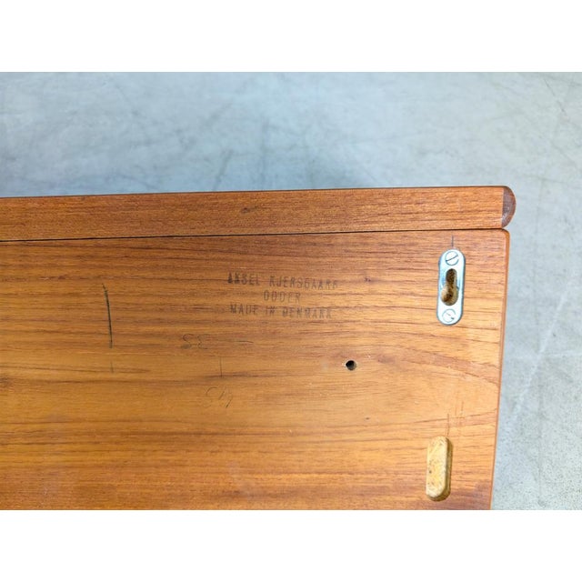 Brown Vintage Wardrobe in Teak by Aksel Kjersgaard for Odder Møbler For Sale - Image 8 of 9