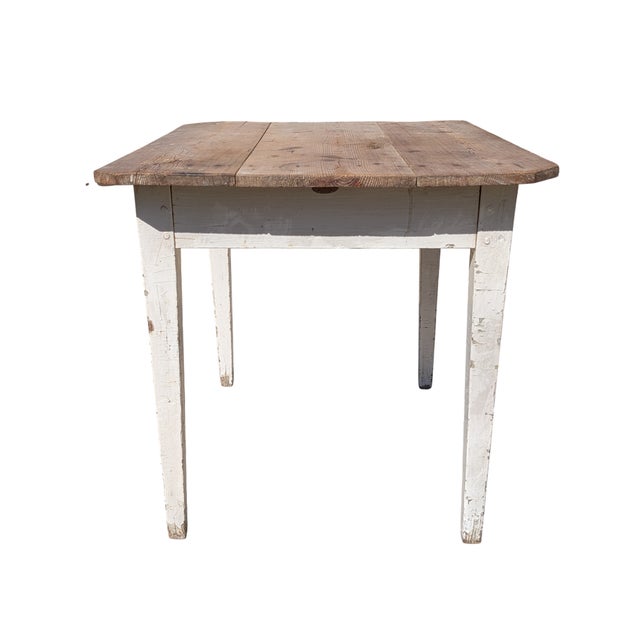 Shabby Chic Vintage Shabby Chic Farmhouse Dinette Table by Rachel Ashwell For Sale - Image 3 of 5