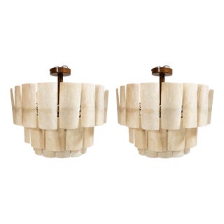 Made Goods Marjorie Resin Chandeliers - a Pair For Sale