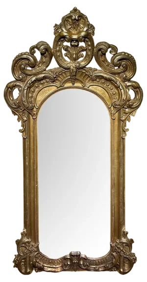 Napoleon III Gilt Parlor Wall Mirror