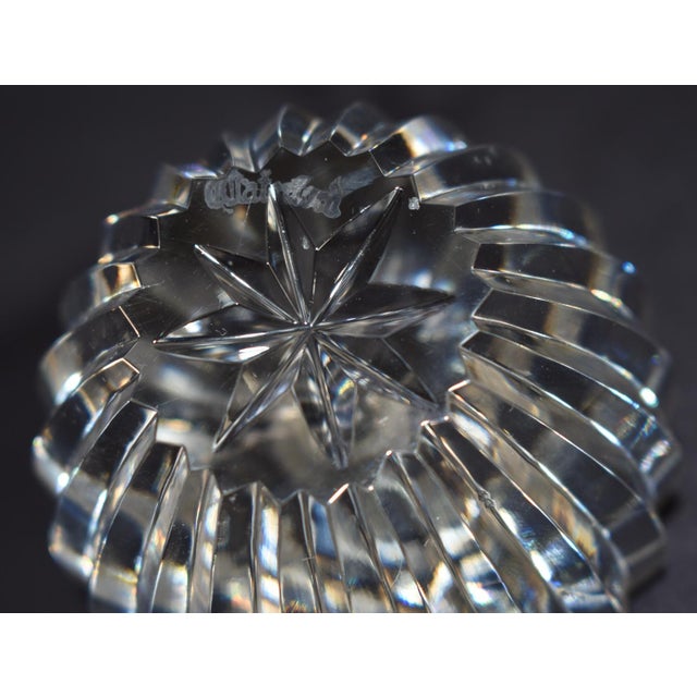 Vtg. Signed Waterford Crystal Apple Paperweight, Sculpture, Figurine For Sale - Image 13 of 13