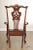 Early 20th Century Custom Quality Vintage Chippendale Style Mahogany High-Back Armchair For Sale - Image 5 of 13