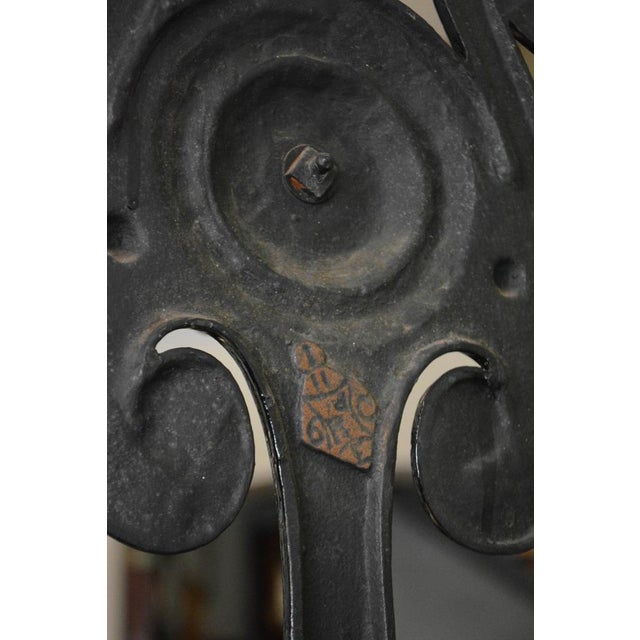 Victorian Cast Iron Hall Stand, 1870 For Sale - Image 6 of 18