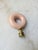 Vintage Glass & Brass Lamp Shade Finial Lampshade Topper For Sale - Image 4 of 4