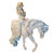 Cybis Porcelain Lady Godiva Riding Horse Figurine by Lynn Klockner Brown Le 200 For Sale - Image 12 of 14