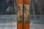 Mid Century Henredon Scene One Oak Campaign Curio Display Cabinet Vitrine 1979 For Sale - Image 6 of 18