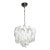 Mid-Century Modernist Hand-Blown Murano Glass Torciglioni Chandelier by Mazzega For Sale