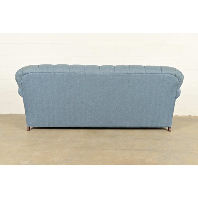 Smith Brothers Traditional Roll Arm Tufted Sofa For Sale - Image 11 of 13