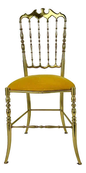 Antique Side Chair in Bronze