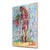 Contemporary Buy Her Flowers - Original Contemporary Cowgirl Painting on Canvas by Jesse Black For Sale - Image 3 of 9