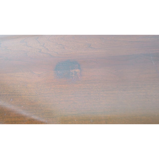 1980s Ethan Allen Georgian Court Dresser Cherry Designer For Sale - Image 6 of 13