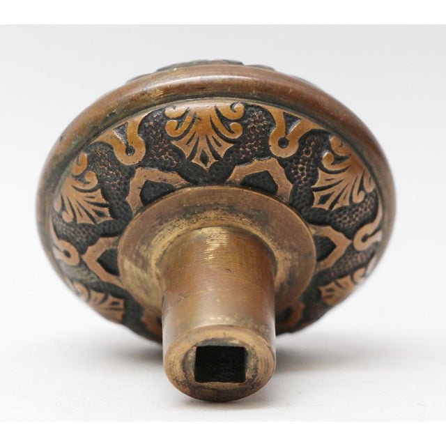 Bronze Branford Vernacular Star Door Knob For Sale - Image 4 of 4
