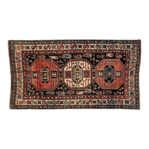 1920s N. West Persian Rug 4'5" X 8'1"