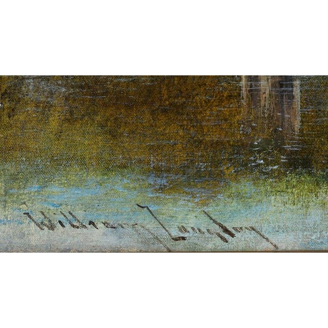 William Langley, Rural Landscape with Cows, 19th Century, Canvas For Sale - Image 10 of 14