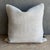Mid-Century Modern Vintage Turkish Hemp Rug Pillow 24" X 24" With Down Insert For Sale - Image 3 of 7
