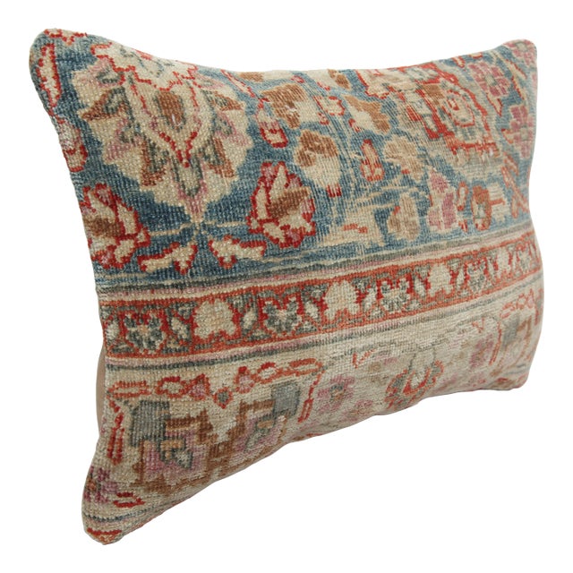 Bohemian Vintage Tribal Rug Lumbar Pillow -14'' X 20'' For Sale