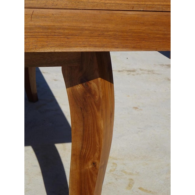 Walnut Extendable Dining Table, 1950s For Sale - Image 18 of 18