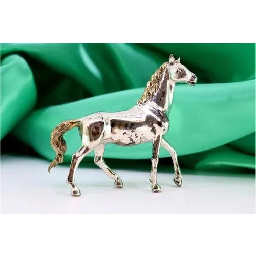 Two-Tone Silver Horse For Sale - Image 5 of 6