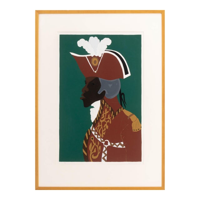 Jacob Lawrence "L'Ouverture" Screenprint, 1986 For Sale