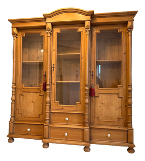 Antique Farmhouse Display Cabinet