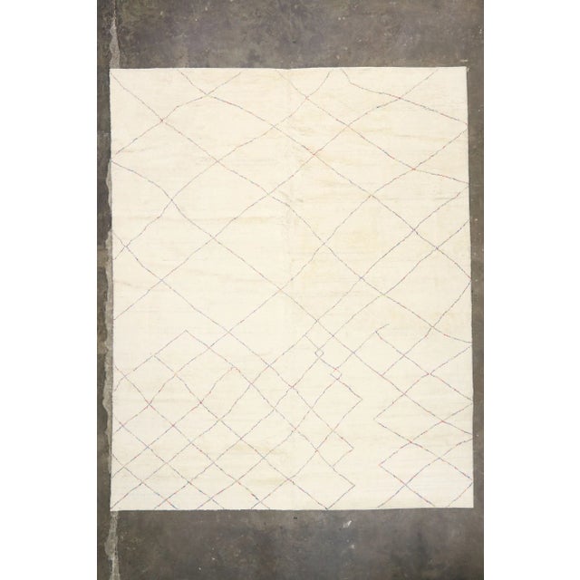 Wabi-Sabi Boho Moroccan Rug, 12'00 X 15'00 For Sale - Image 10 of 11