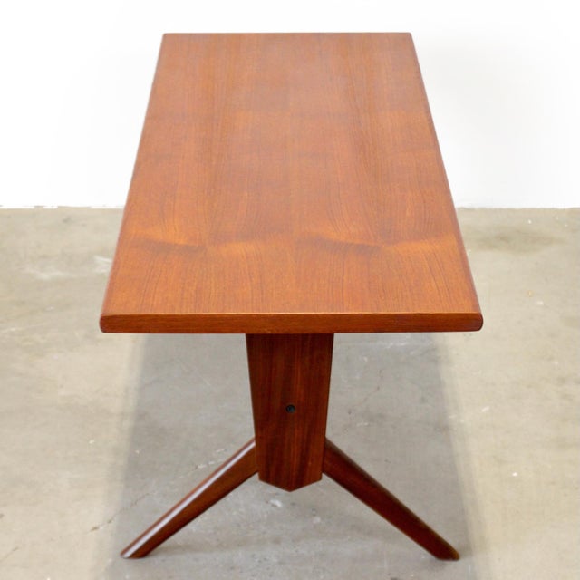 Danish Teak Coffee Table For Sale In Boston - Image 6 of 8
