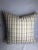 2020s Massoud Fabric Textured Plaid Pillow For Sale - Image 5 of 5