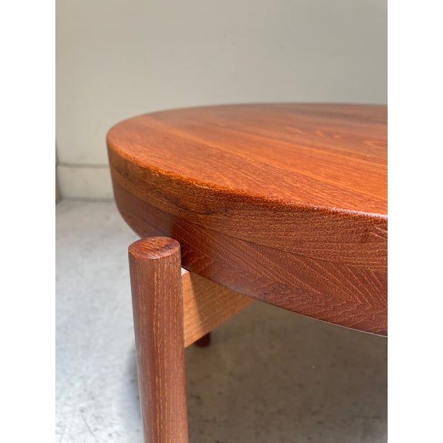 Jens Quistgaard 1960s Danish Flip Top Table Attributed to Jens Quistgaard For Sale - Image 4 of 10