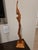 Large 22" Mid-Century Balinese Art Deco Elongated Maiden With Water Vessel Masterwork Sculpture For Sale - Image 4 of 12