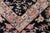 Shabby Chic Shabby Chic Floral 1990's Pak-Persian Black/Rust Wool Rug - 12'1'' X 15'2'' For Sale - Image 3 of 9