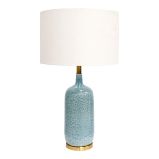 Pasargad Home Tucson Blue Table Lamp, H27" For Sale