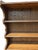 1980s Ethan Allan Charter Oak Jacobean Bookshelf Hutch China Cabinet Display Curio For Sale - Image 10 of 15