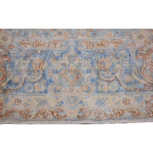 1960s Vintage Knotted Wool Rug, 8'6''x12'7'' For Sale - Image 5 of 6