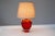 Red Crystal Glass Lamp by Börne Augustsson for Åseda For Sale - Image 6 of 14