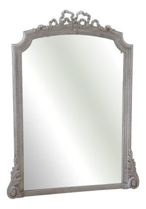 Antique French Painted Wall Mirror, 1900